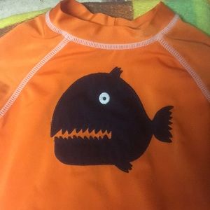 Gymboree swim shirt , long sleeved